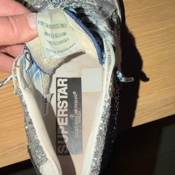 GGDB High-Top Sneakers with Animal Print Laces - Picture 4 of 4